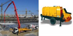 The difference between a concrete pump and concrete boom truck