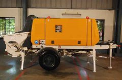 An introduction to the trailer concrete pump operating syste