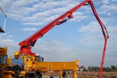 How to Solve Pipe Blockage of Concrete Trailer Boom Pump