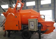 js5oo mixer diesel trailer mounted concrete pump