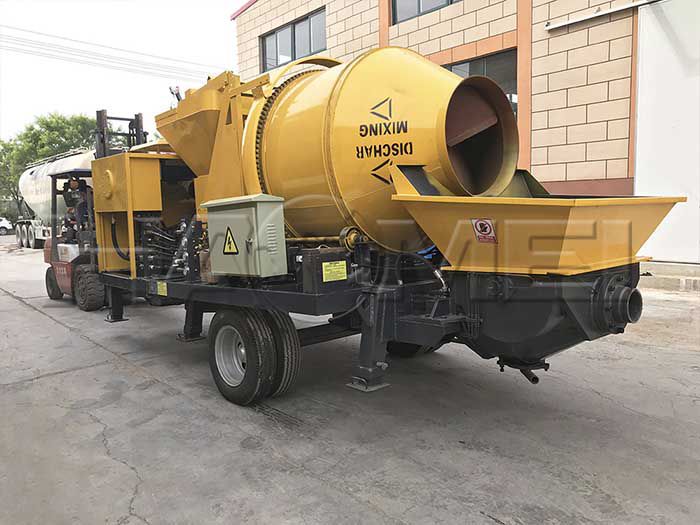 What Is Concrete Mixer Truck With Pump