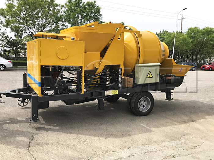 What Are Advantages and Disadvantages of Concrete Pump with Mixer Machine