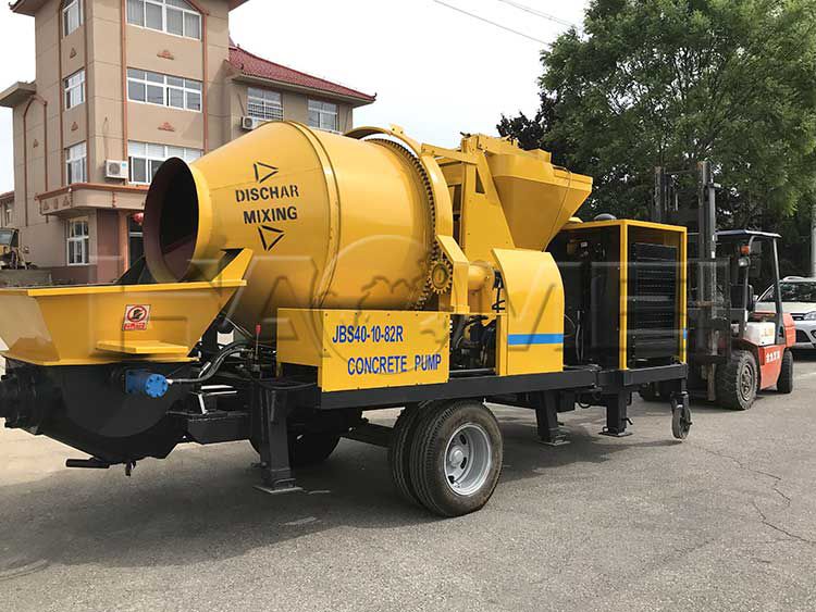 What Are The Features of Concrete Mixture Pump