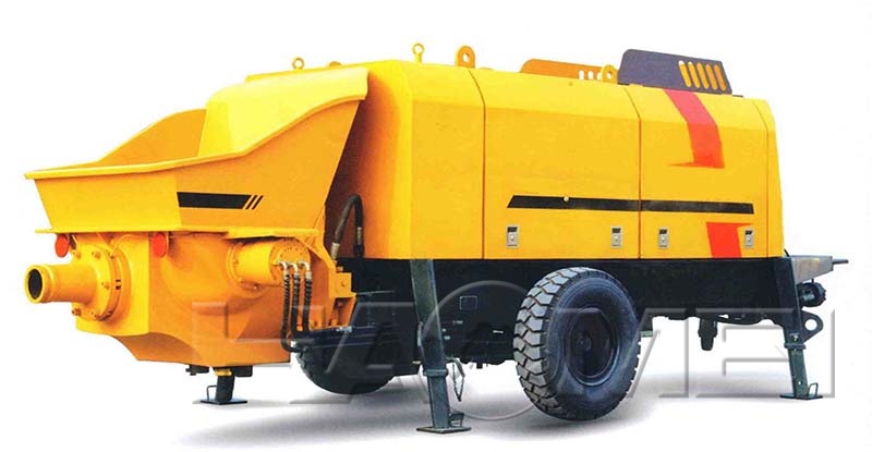 Concrete line pump