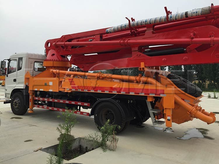 Which Projects Is 58m Concrete Pump For?