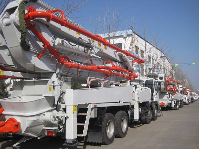 37m and 56m Concrete Boom Pump