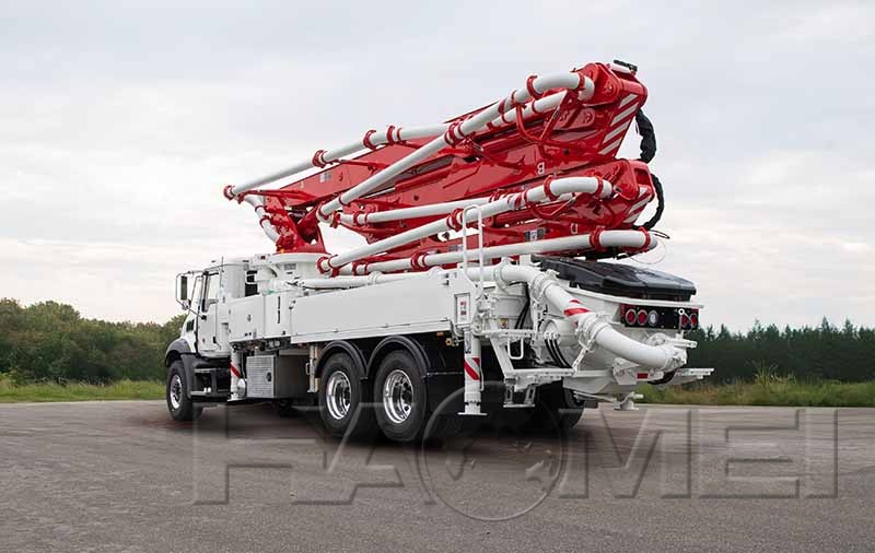 Concrete Pump Truck Reach