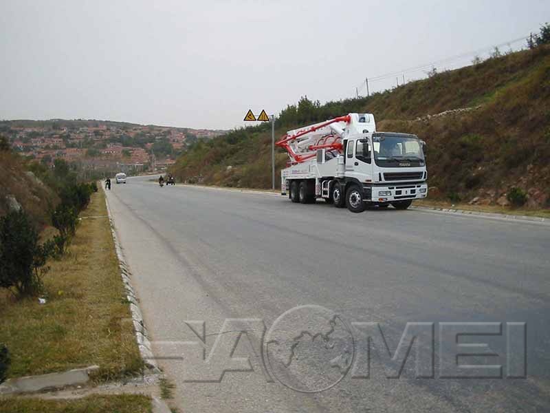 concrete pump truck for sale