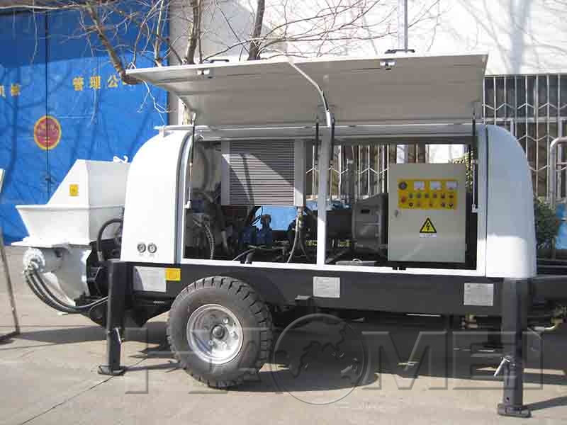 Towable Concrete Pump