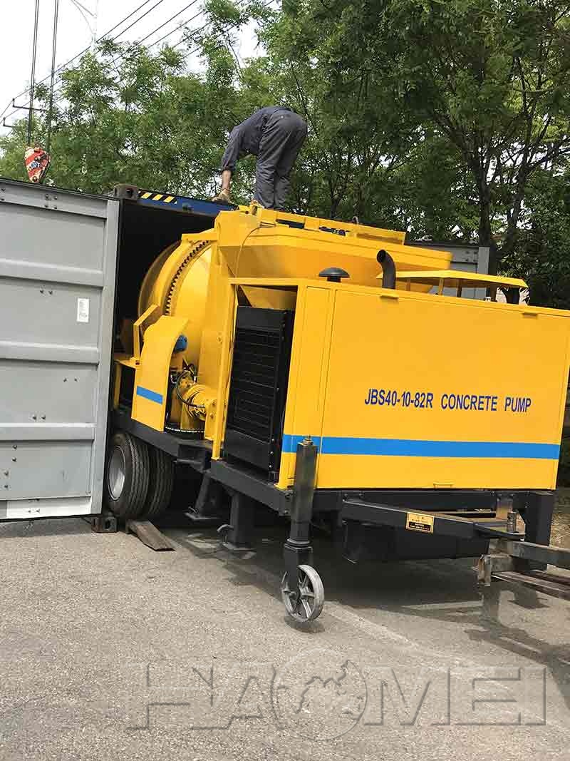 Concrete Mixer Truck With Pump